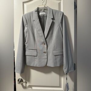 Calvin Klein Gray Blazer